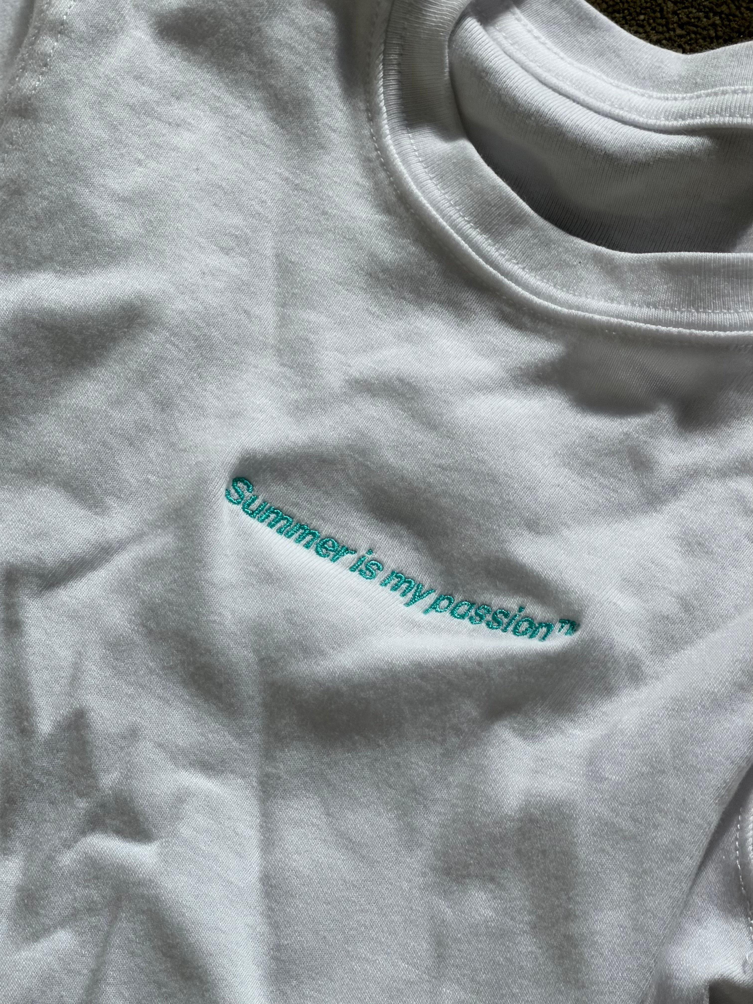summer is my passion baby tee